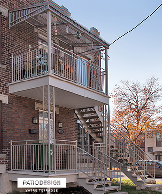 Aluminum Balconies by Patio Design inc.