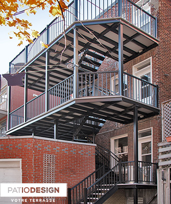 Aluminum Balconies by Patio Design inc.