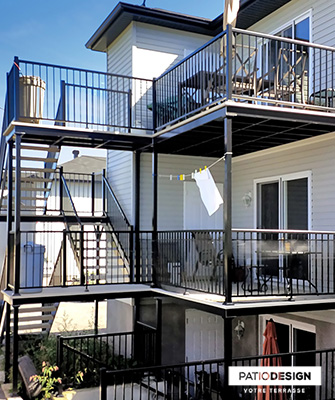 Aluminum Balconies by Patio Design inc.