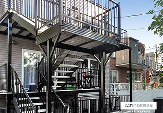 Aluminum Balconies by Patio Design inc.