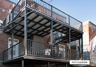 Aluminum Balconies by Patio Design inc.