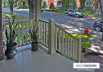 Balcons et devantures par Patio Design inc.