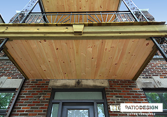 Balcons et devantures par Patio Design inc.