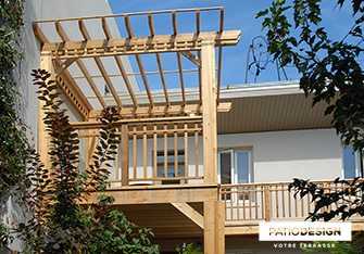 Balconies and front doors by Patio Design inc.