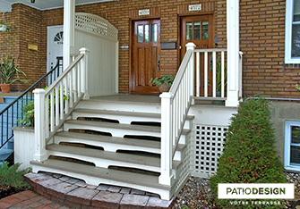 Balcons et devantures par Patio Design inc.