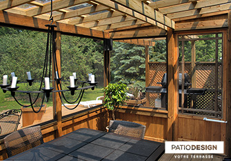 Gazébo de Patio Design inc.