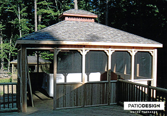 Gazébo de Patio Design inc.