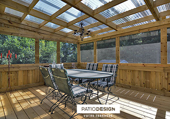 Gazébo de Patio Design inc.