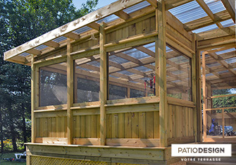 Gazébo de Patio Design inc.