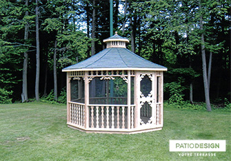 Gazébo de Patio Design inc.