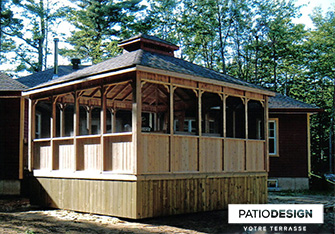 Gazébo de Patio Design inc.