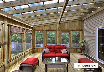 Gazébo de Patio Design inc.