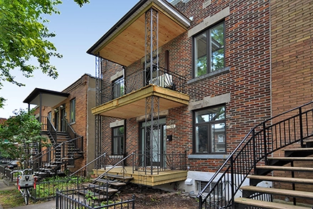 Patio et Balcons sur Devantures par Patio Design inc.