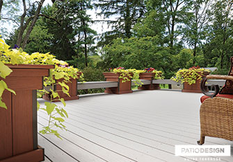 Terrasse Azek par Patio Design inc.