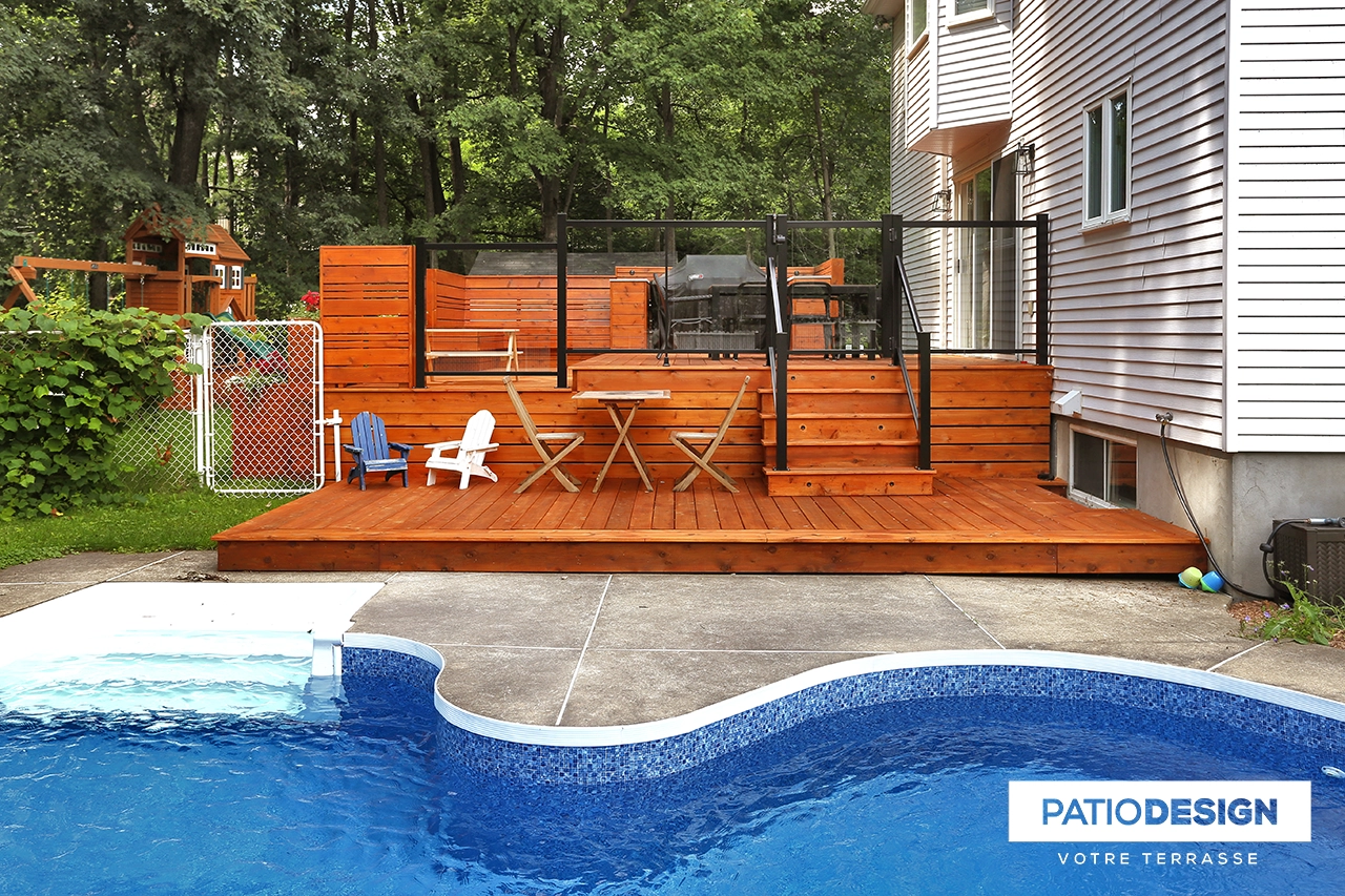 Wood Patio by Patio Design inc.