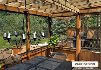 Patio en bois par Patio Design inc.