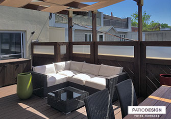 Wood Patio by Patio Design inc.