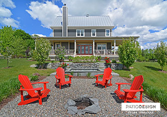 Patio en bois par Patio Design inc.