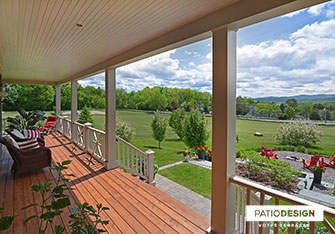 Patio en bois par Patio Design inc.