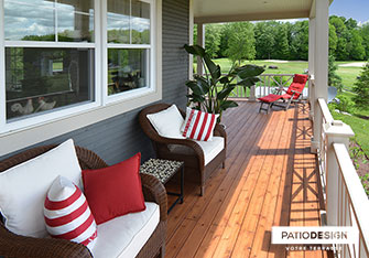 Patio en bois par Patio Design inc.