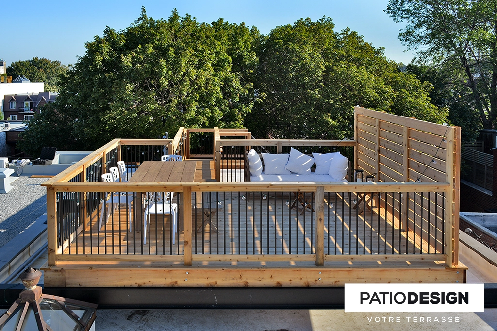 Wood Patio by Patio Design inc.