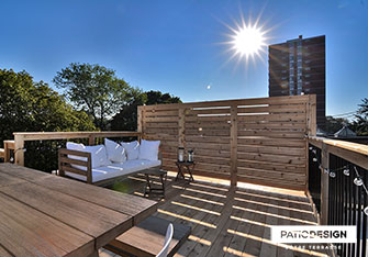 Wood Patio by Patio Design inc.