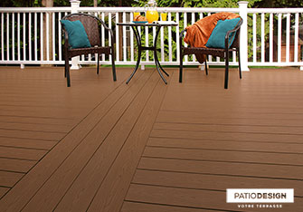 Fiberon Terrace by Patio Design inc.