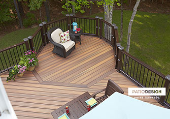 Terrasse Fiberon par Patio Design inc.