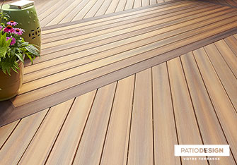 Fiberon Terrace by Patio Design inc.