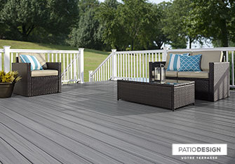 Fiberon Terrace by Patio Design inc.