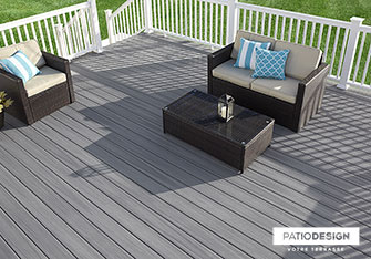 Terrasse Fiberon par Patio Design inc.