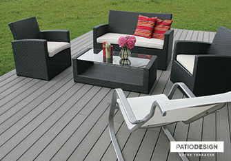 Terrasse Fiberon par Patio Design inc.