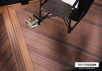 Terrasse Fiberon par Patio Design inc.