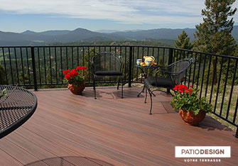 Terrasse Fiberon par Patio Design inc.