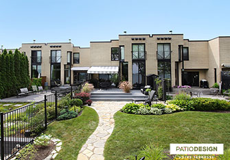 Fiberon Terrace by Patio Design inc.