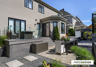 Terrasse Fiberon par Patio Design inc.