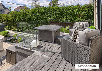 Terrasse Fiberon par Patio Design inc.