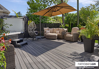 Fiberon Terrace by Patio Design inc.