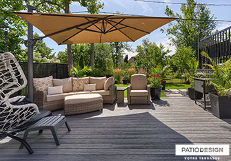 Fiberon Terrace by Patio Design inc.