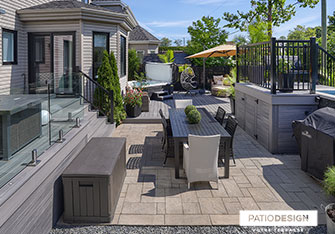 Terrasse Fiberon par Patio Design inc.