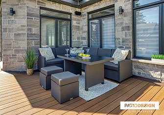 Fiberon Composite Patio by Patio Design inc.