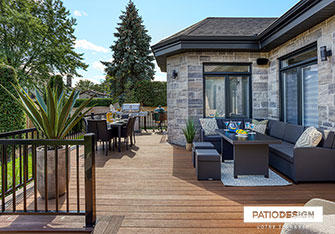 Fiberon Composite Patio by Patio Design inc.