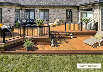 Fiberon Composite Patio by Patio Design inc.