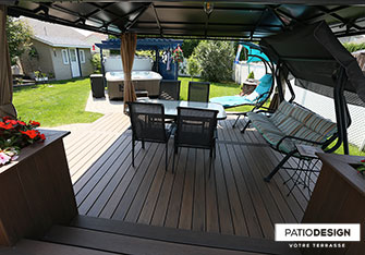 Terrasse TimberTech par Patio Design inc.