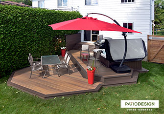 Terrasse TimberTech par Patio Design inc.