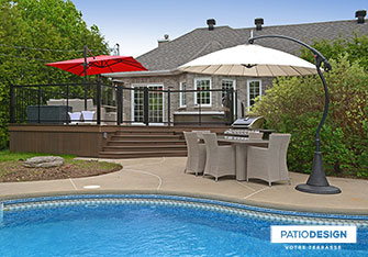 Terrasse TimberTech par Patio Design inc.