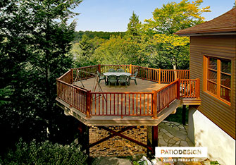 Terrasse TimberTech par Patio Design inc.