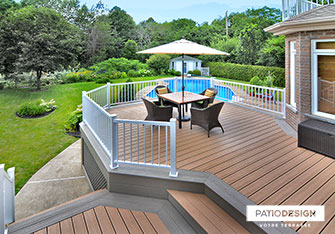 Terrasse en Trex par Patio Design inc.