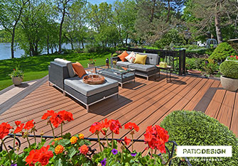 Terrasse en Trex par Patio Design inc.