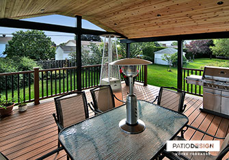 Terrasse en Trex par Patio Design inc.